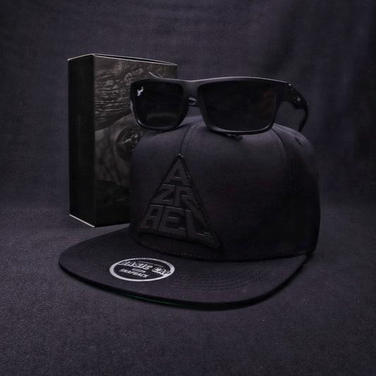 Pack Snapback Azrael Negro + Lente Furias Black Polarizado