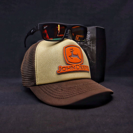 Pack | Jockey JD Beige-Café + Lente Furias Red Polarizado