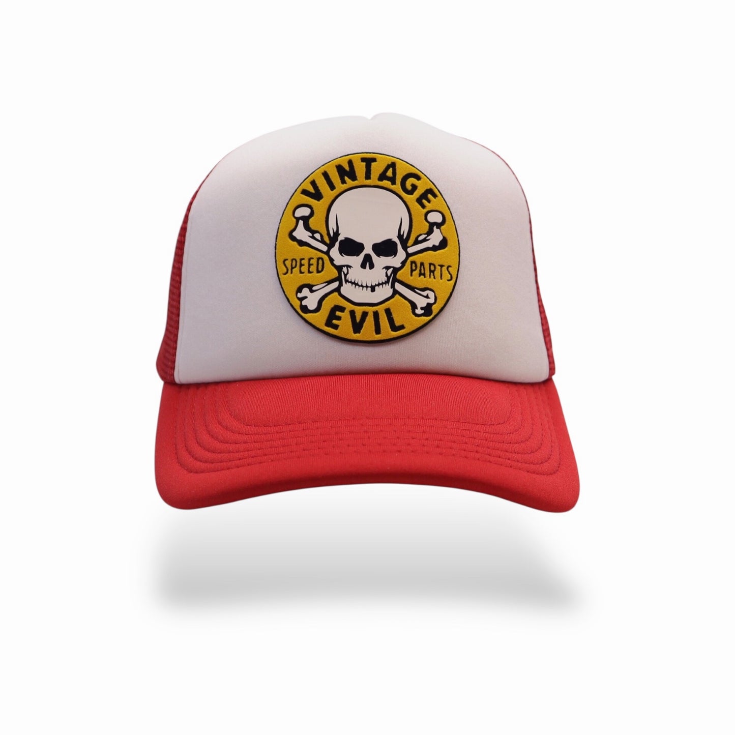 Jockey Vintage Evil Rojo-Blanco