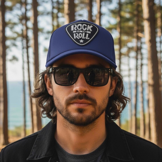 Pack Jockey Rock And Roll Azul + Lente F413 Black