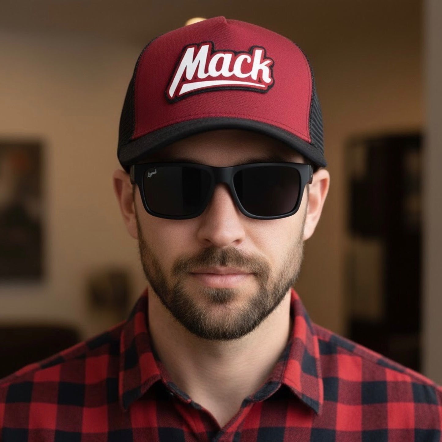 Pack Jockey Mack Letras + Lente Furias Black Polarizado