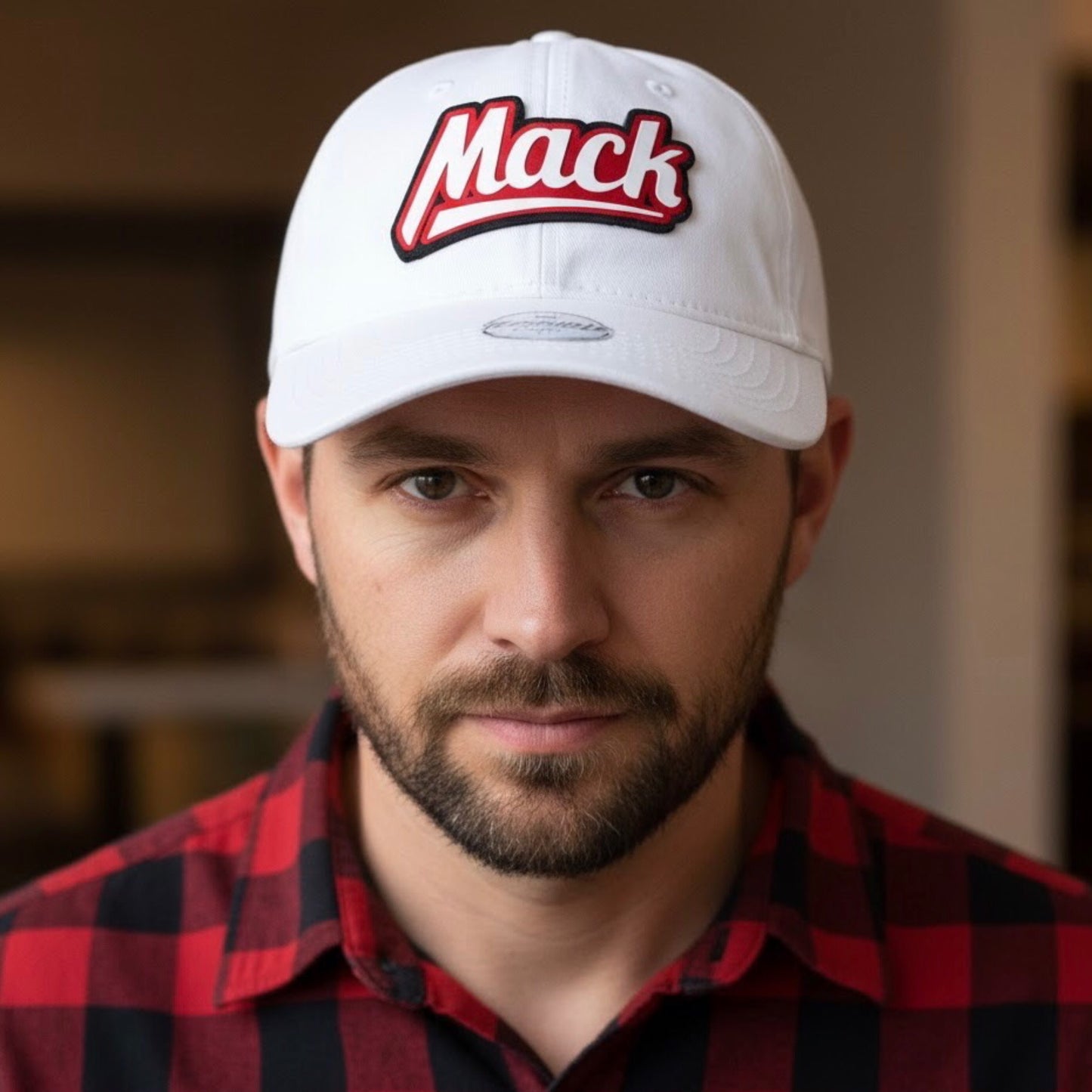 Jockey Mack Letras Blanco