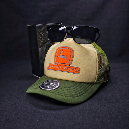 Pack Jockey JD Beige-Verde-Camiflaje + Lente F413 Holbrook