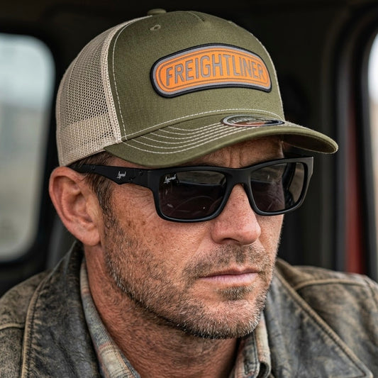 Pack | Jockey Freightliner Verde-Beige + Lente Furias Black Polarizado