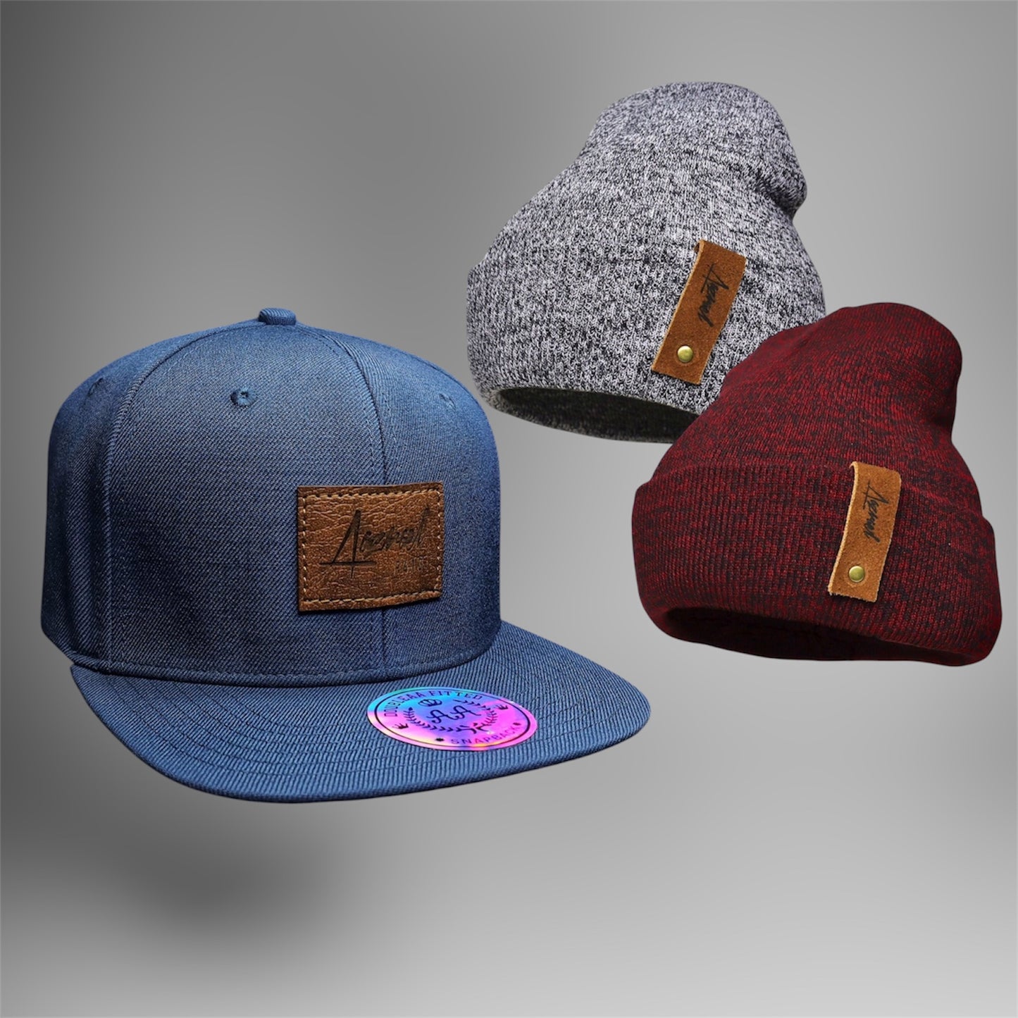 Pack | Snapback Azrael + 2 Gorros de Invierno