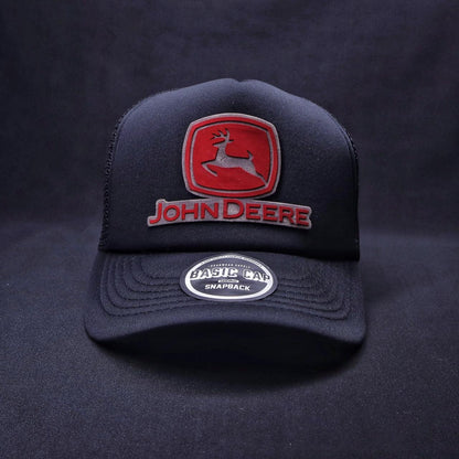 Pack | Jockey JD Negro + Beanie Gris Oscuro Jaspeado