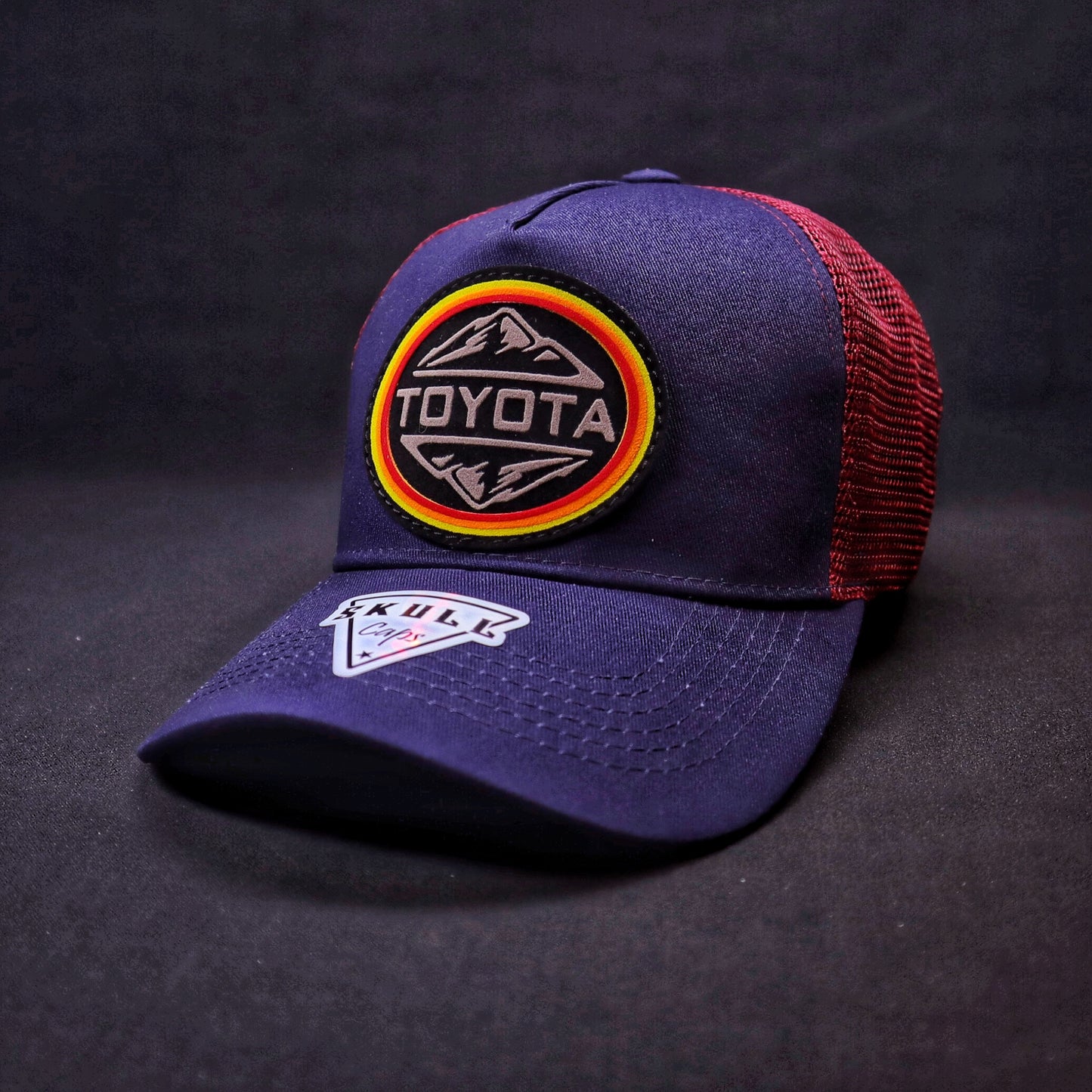 Pack Jockey Toyota Azul-Burdeo + Lente Furias Black Polarizado