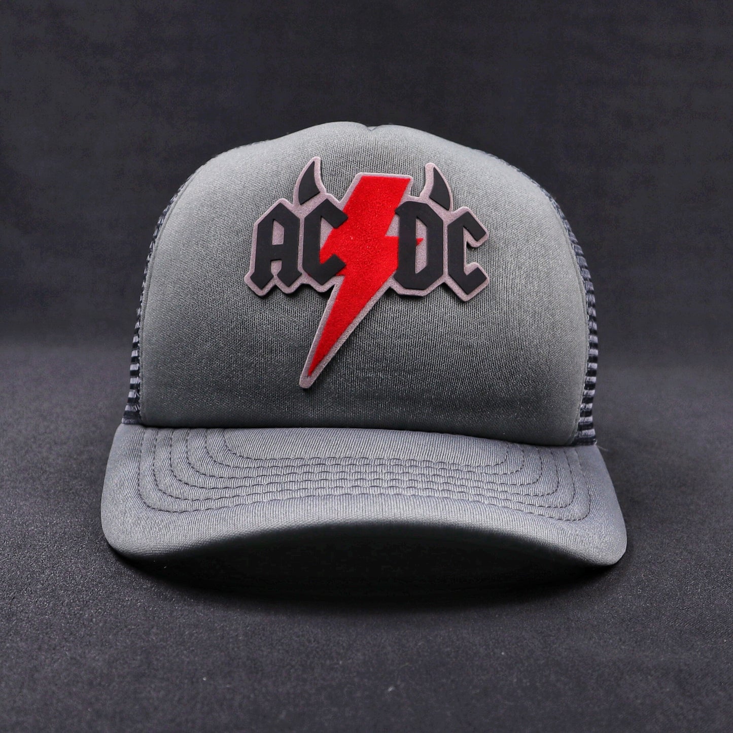 Pack Jockey Ac/DC Gris + Lente Furias Black Polarizado