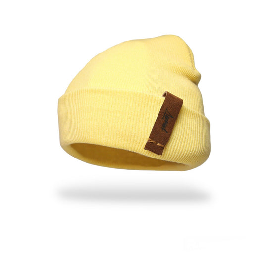 Gorro de Invierno Morrigan Amarillo Pastel