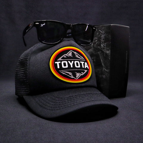 Pack Jockey Toyota Negro + Lente Belial Polarizado