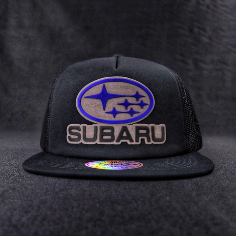Snapback | Subaru Negro Malla Negra